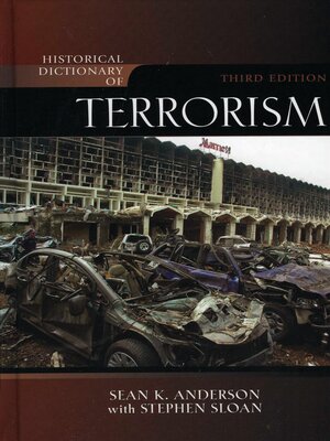 cover image of Historical Dictionary of Terrorism